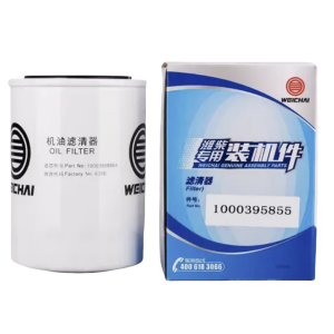 Construction Equipment Weichai Original engine part Oil fliter 1000395855
